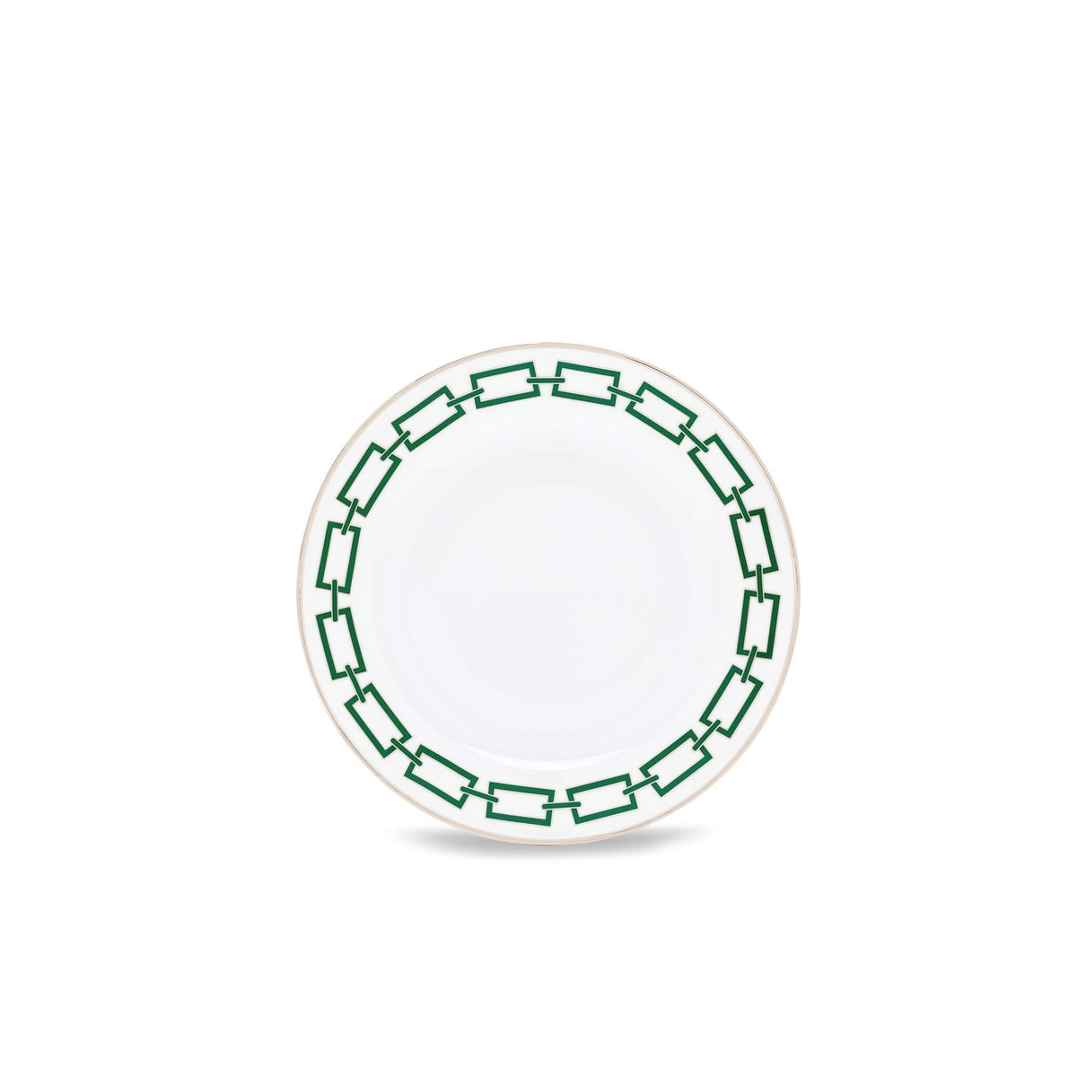 Ginori 1735 Catene Round Platter, Smeraldo