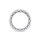 Ginori 1735 Catene Round Platter, Zaffiro