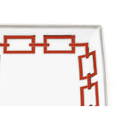 Ginori 1735 Catene Small Change Tray, Scarlatto, view 3