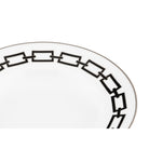 Ginori 1735 Catene Soup Plate, Black, view 3