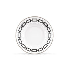Ginori 1735 Catene Soup Plate, Black