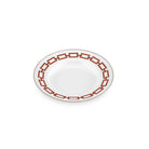 Ginori 1735 Catene Soup Plate, Scarlatto, view 2