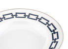Ginori 1735 Catene Soup Plate, Zaffiro, view 3