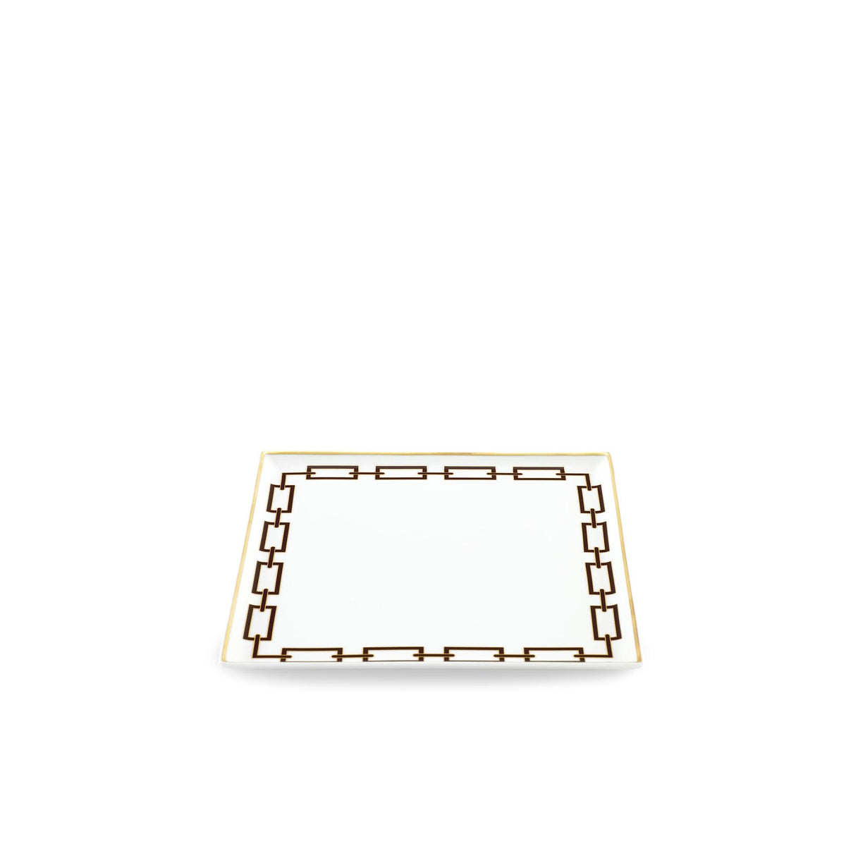Ginori 1735 Catene Square Centerpiece, Ebano, view 2