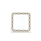 Ginori 1735 Catene Square Centerpiece, Ebano