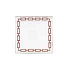Ginori 1735 Catene Square Centerpiece, Scarlatto