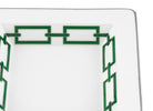 Ginori 1735 Catene Square Change Tray, Smeraldo, view 3