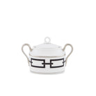 Ginori 1735 Catene Sugar Bowl, Black