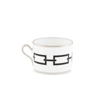 Ginori 1735 Catene Tea Cup, Black, view 2