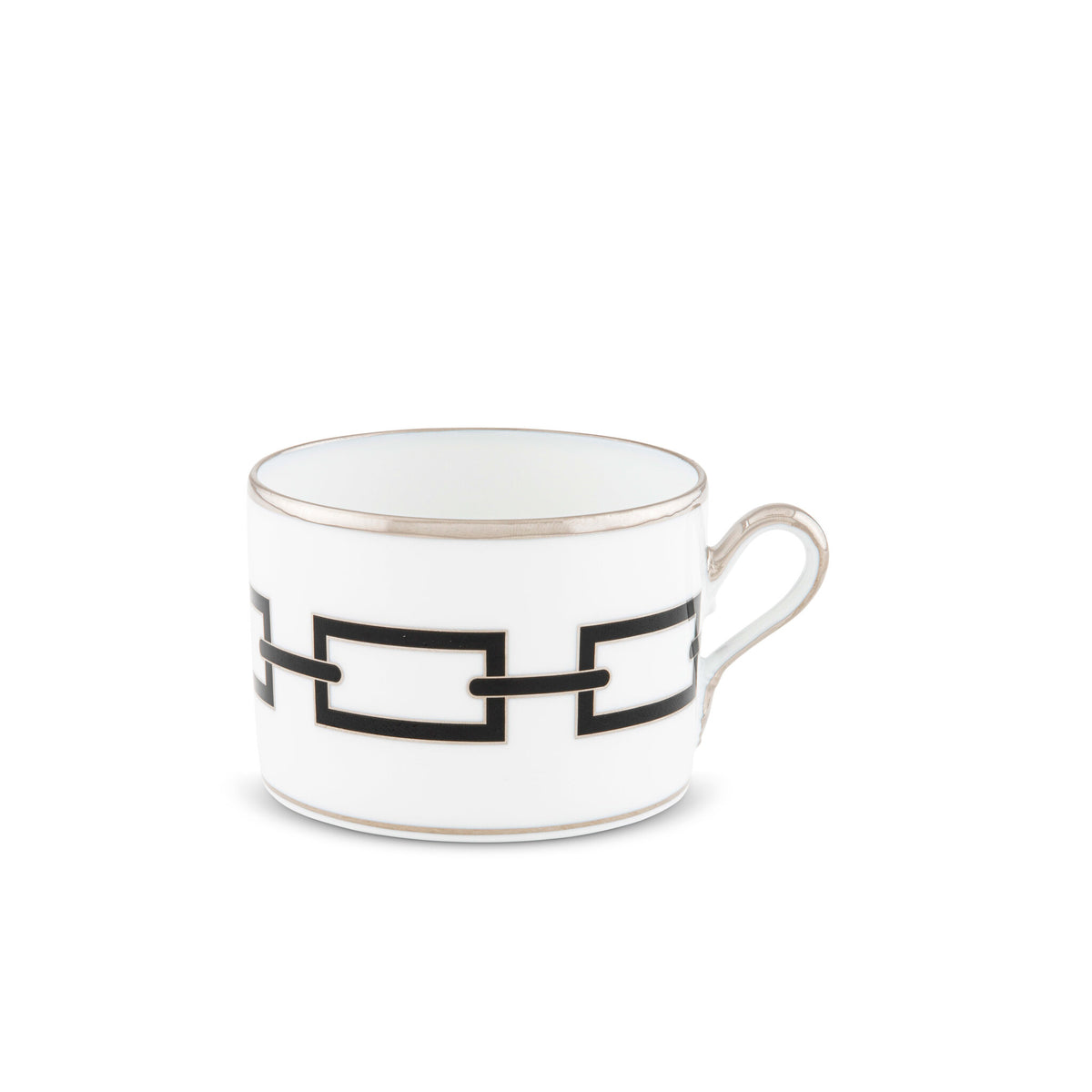 Ginori 1735 Catene Tea Cup, Black