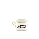 Ginori 1735 Catene Tea Cup, Ebano, view 2