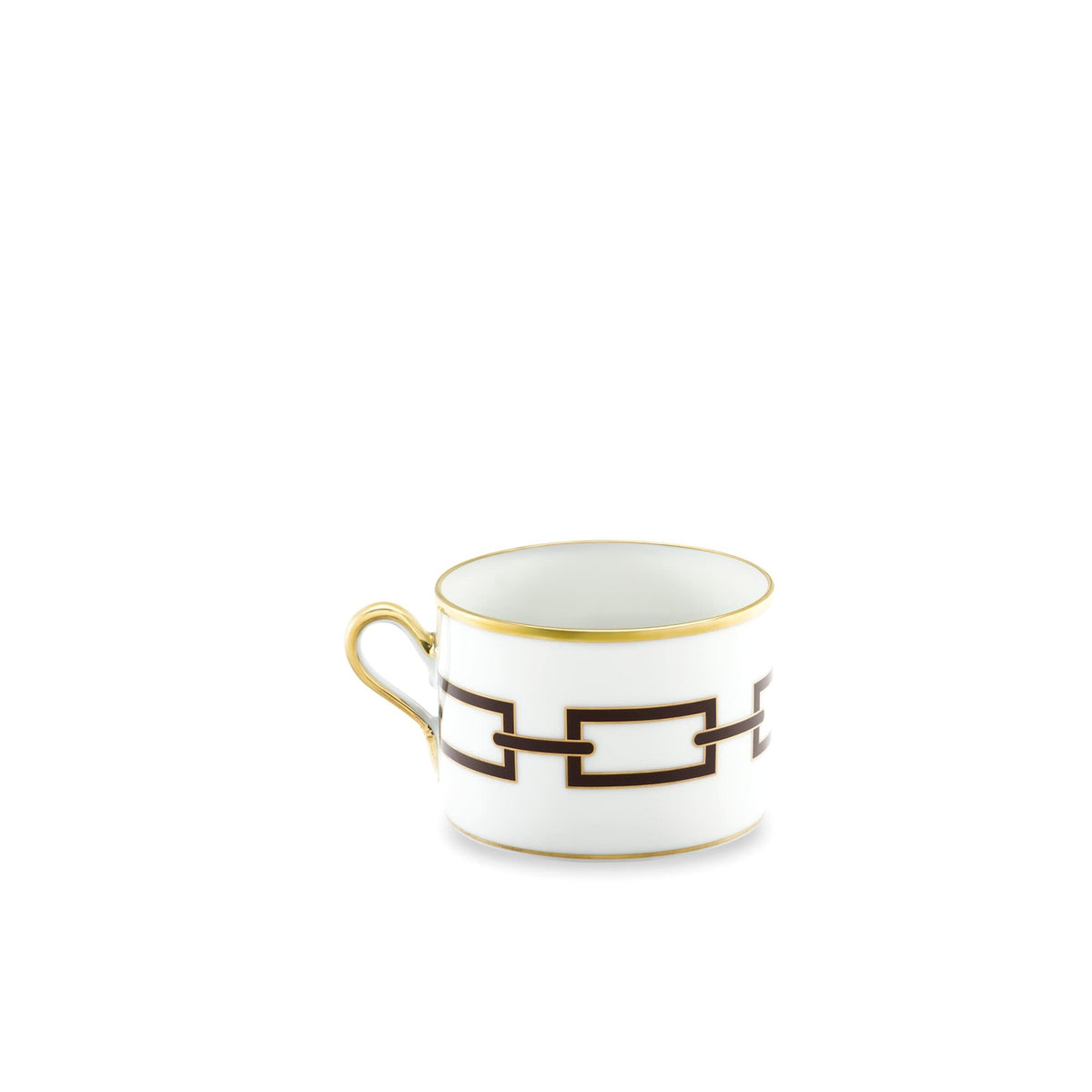 Ginori 1735 Catene Tea Cup, Ebano, view 2
