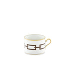 Ginori 1735 Catene Tea Cup, Ebano