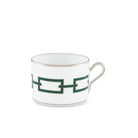 Ginori 1735 Catene Tea Cup, Smeraldo