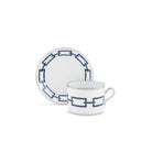 Ginori 1735 Catene Tea Cup, Zaffiro, view 3