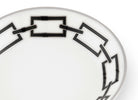Ginori 1735 Catene Tea Saucer, Black, view 3