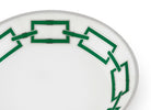 Ginori 1735 Catene Tea Saucer, Smeraldo, view 3