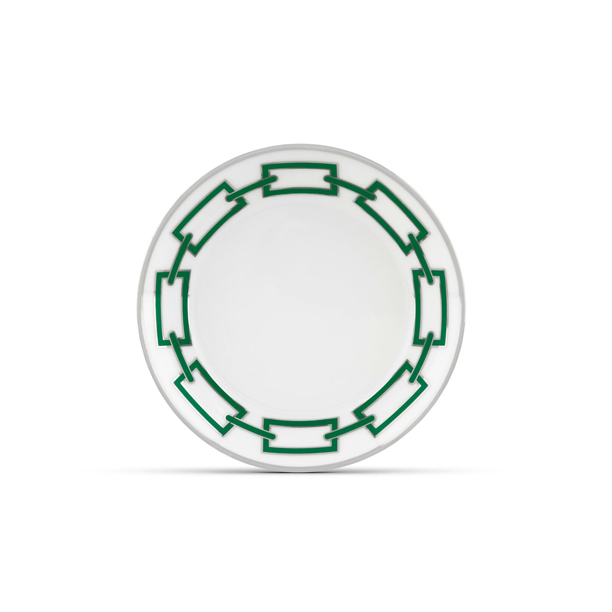 Ginori 1735 Catene Tea Saucer, Smeraldo