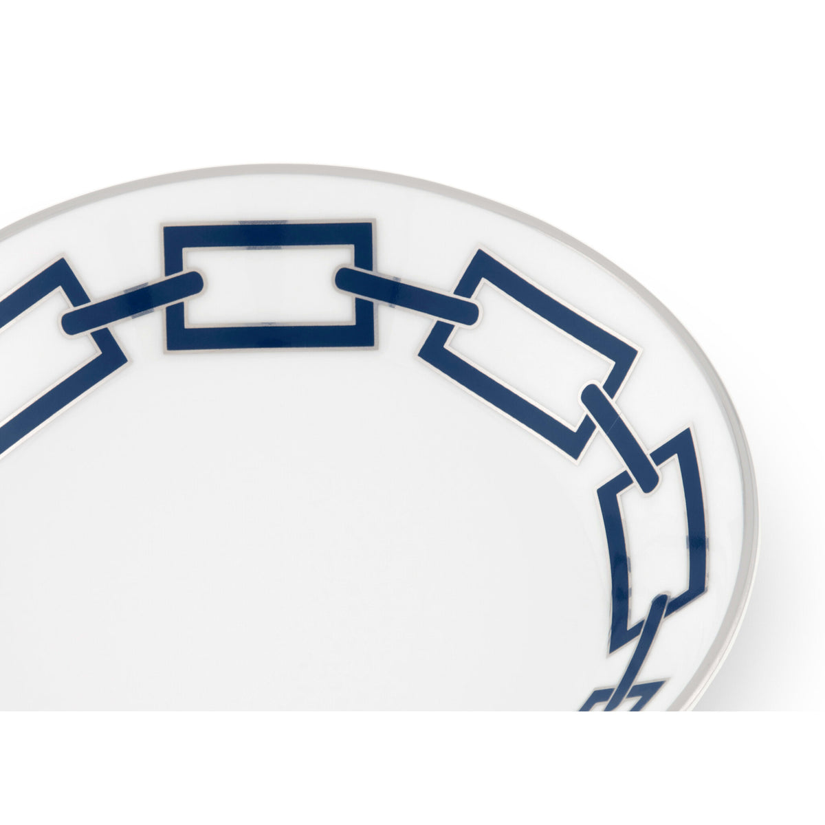 Ginori 1735 Catene Tea Saucer, Zaffiro, view 3