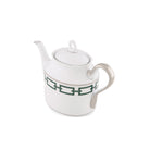 Ginori 1735 Catene Teapot, Smeraldo, view 2