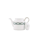 Ginori 1735 Catene Teapot, Smeraldo, view 3