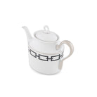 Ginori 1735 Catene Teapot, Zaffiro, view 2