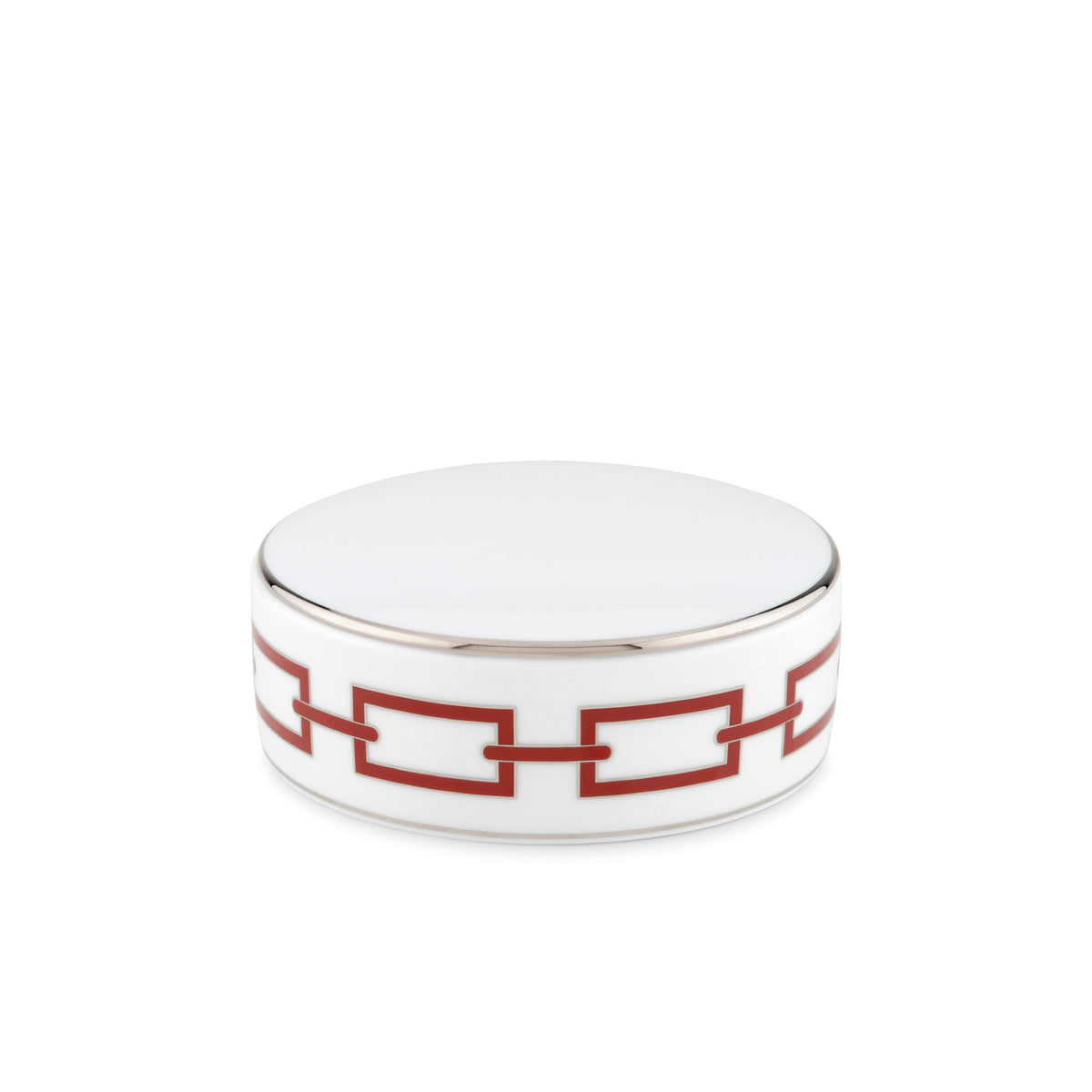 Ginori 1735 Catene Trinket Box, Scarlatto