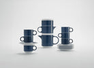 Ginori 1735 Colonna Re-Edition Espresso Set for 6, Blue