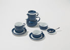 Ginori 1735 Colonna Re-Edition Tea Set for 6, Blue, view 2