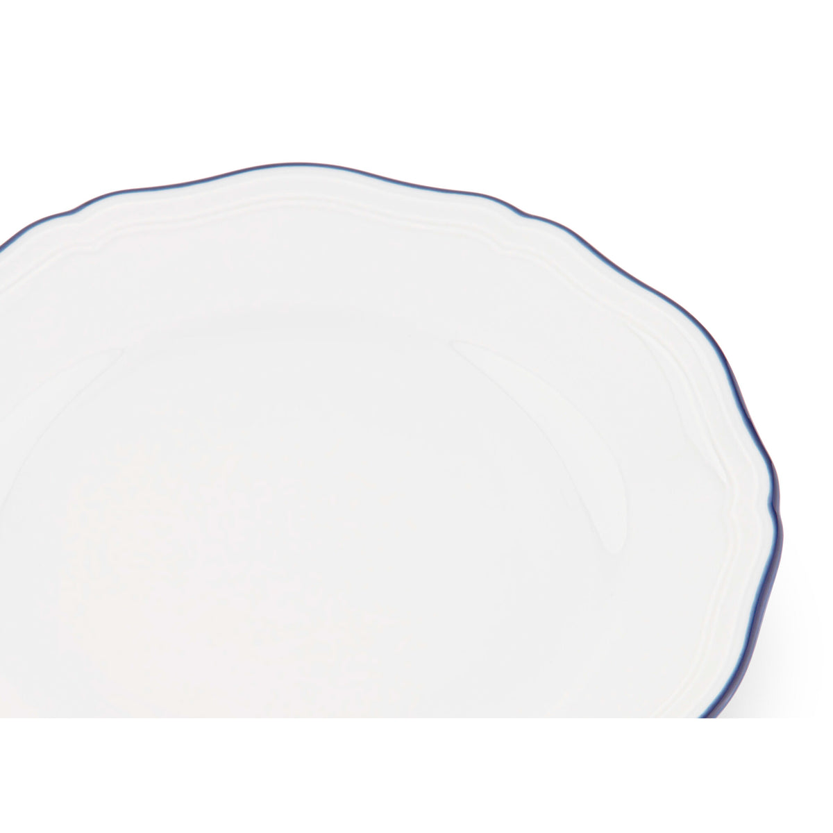 Ginori 1735 Corona Bread Plate, Cobalt Blue, view 3