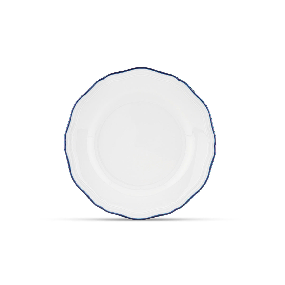 Ginori 1735 Corona Bread Plate, Cobalt Blue