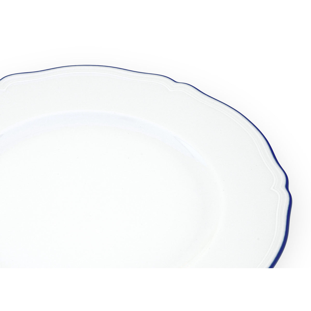 Ginori 1735 Corona Charger Plate, Cobalt Blue, view 3