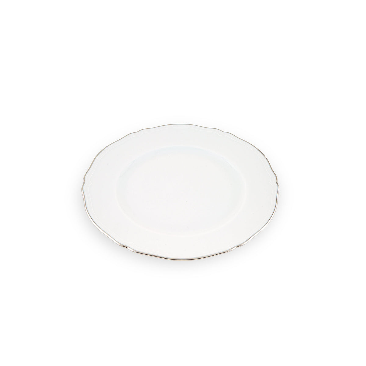 Ginori 1735 Corona Charger Plate, Platinum, view 2