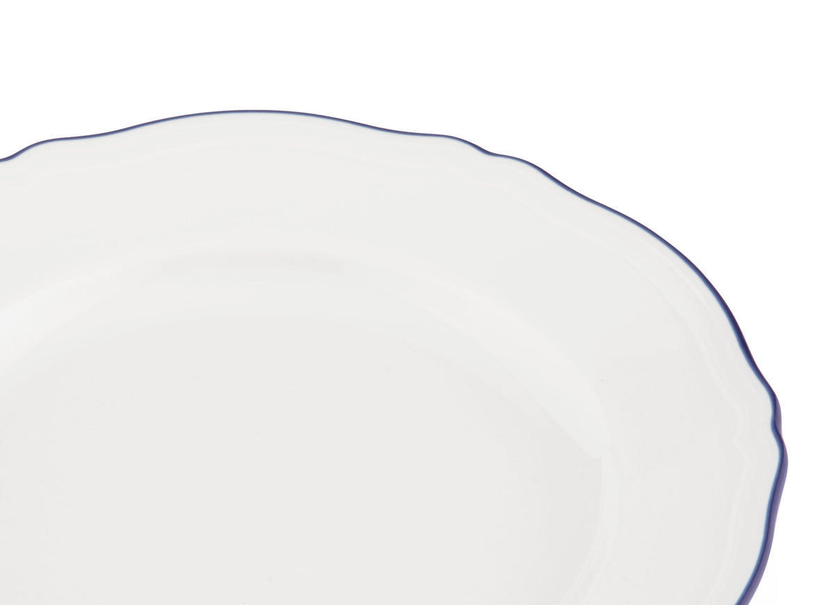 Ginori 1735 Corona Dessert Plate, Cobalt Blue, view 3