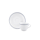 Ginori 1735 Corona Espresso Cup, Blue, view 3