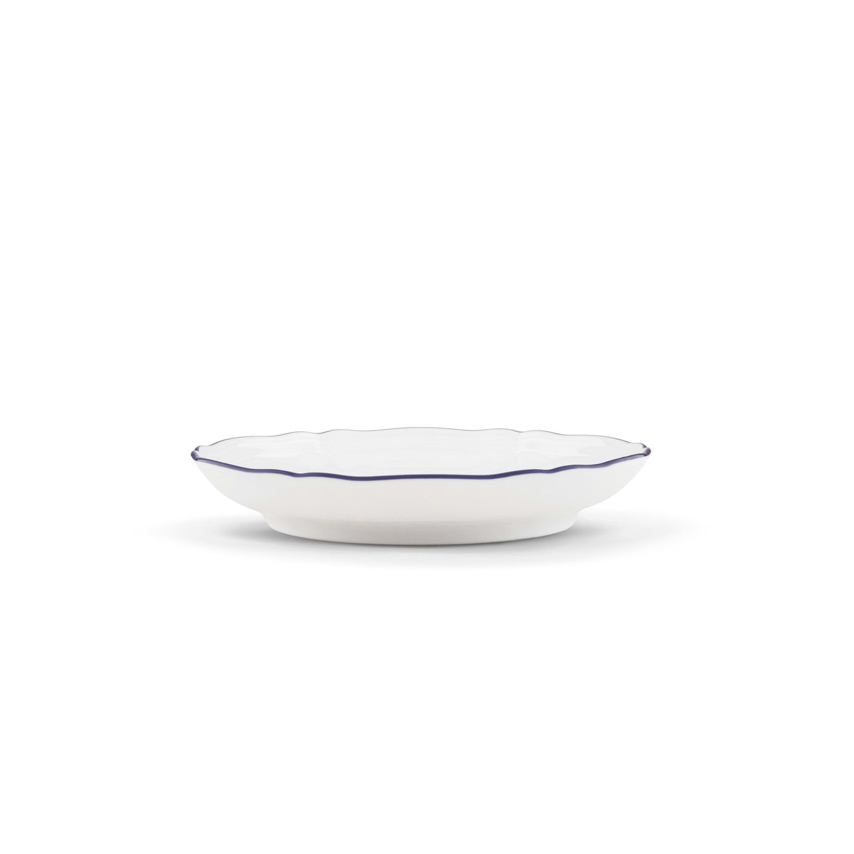 Ginori 1735 Corona Espresso Saucer, Cobalt Blue, view 4