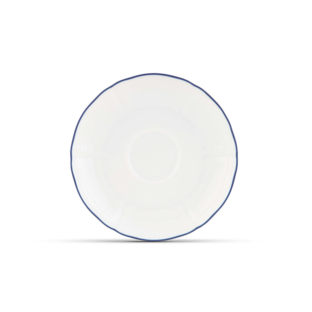 Ginori 1735 Corona Espresso Saucer, Cobalt Blue