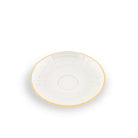 Ginori 1735 Corona Espresso Saucer, Gold, view 2