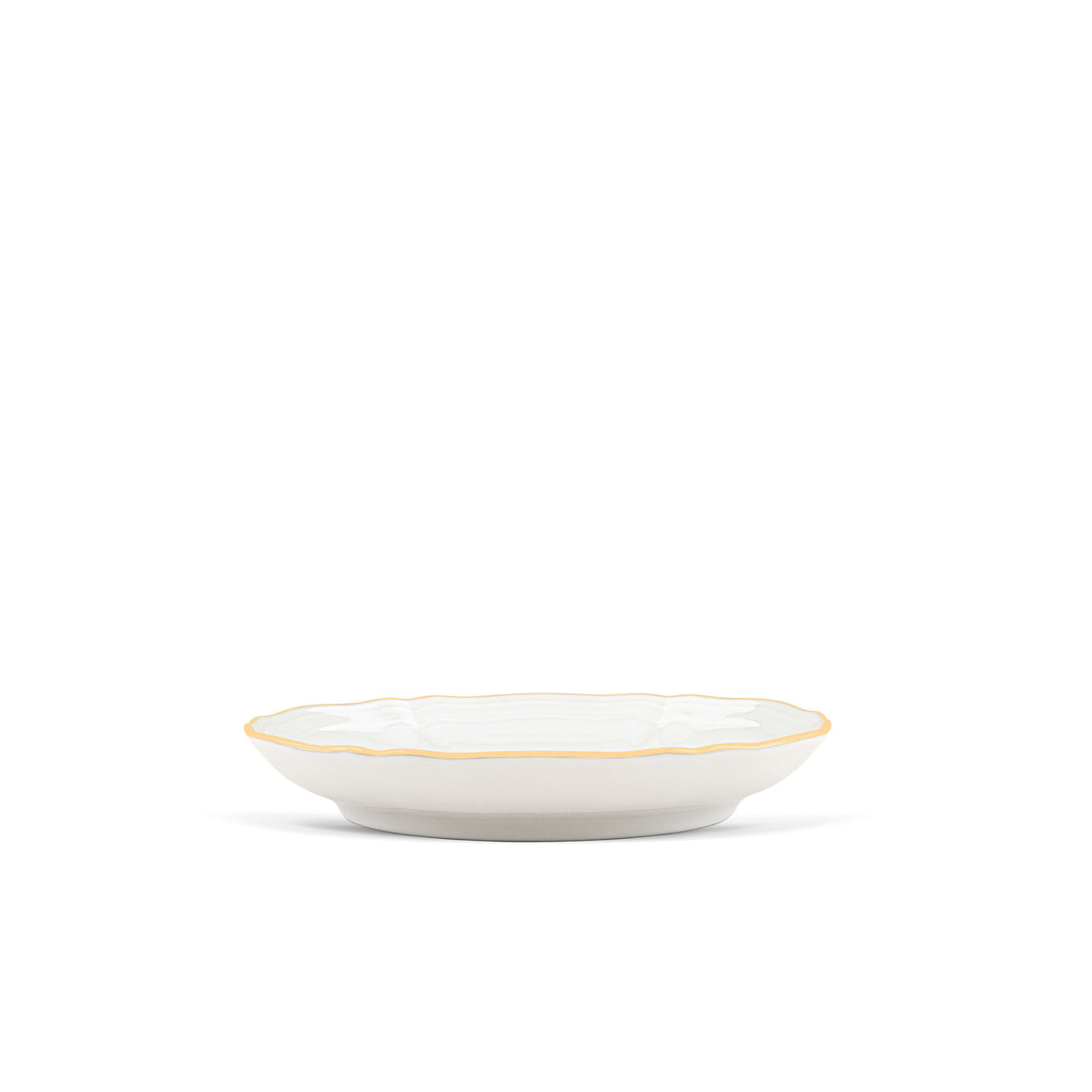 Ginori 1735 Corona Espresso Saucer, Gold, view 4