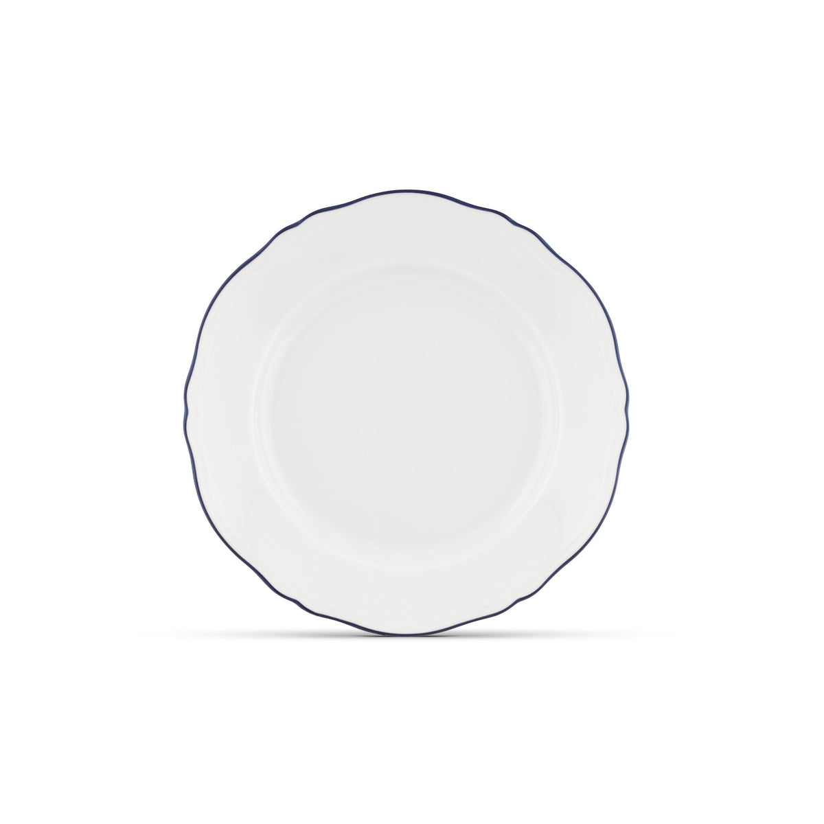 Ginori 1735 Corona Flat Plate, Cobalt Blue