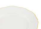 Ginori 1735 Corona Flat Plate, Gold, view 3