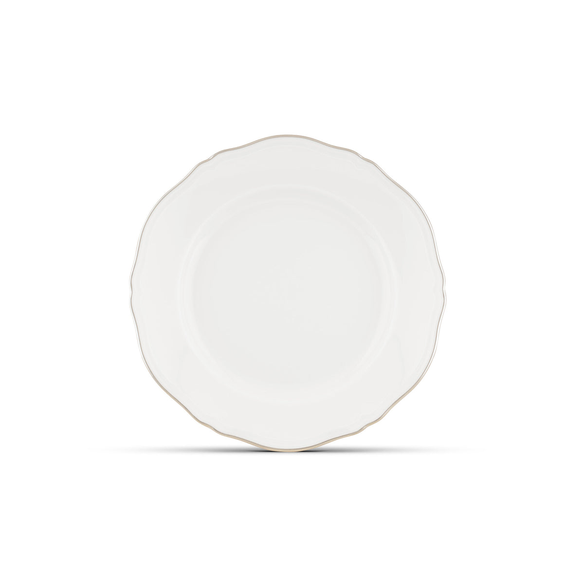 Ginori 1735 Corona Flat Plate, Platinum