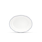 Ginori 1735 Corona Large Oval Platter, Cobalt Blue