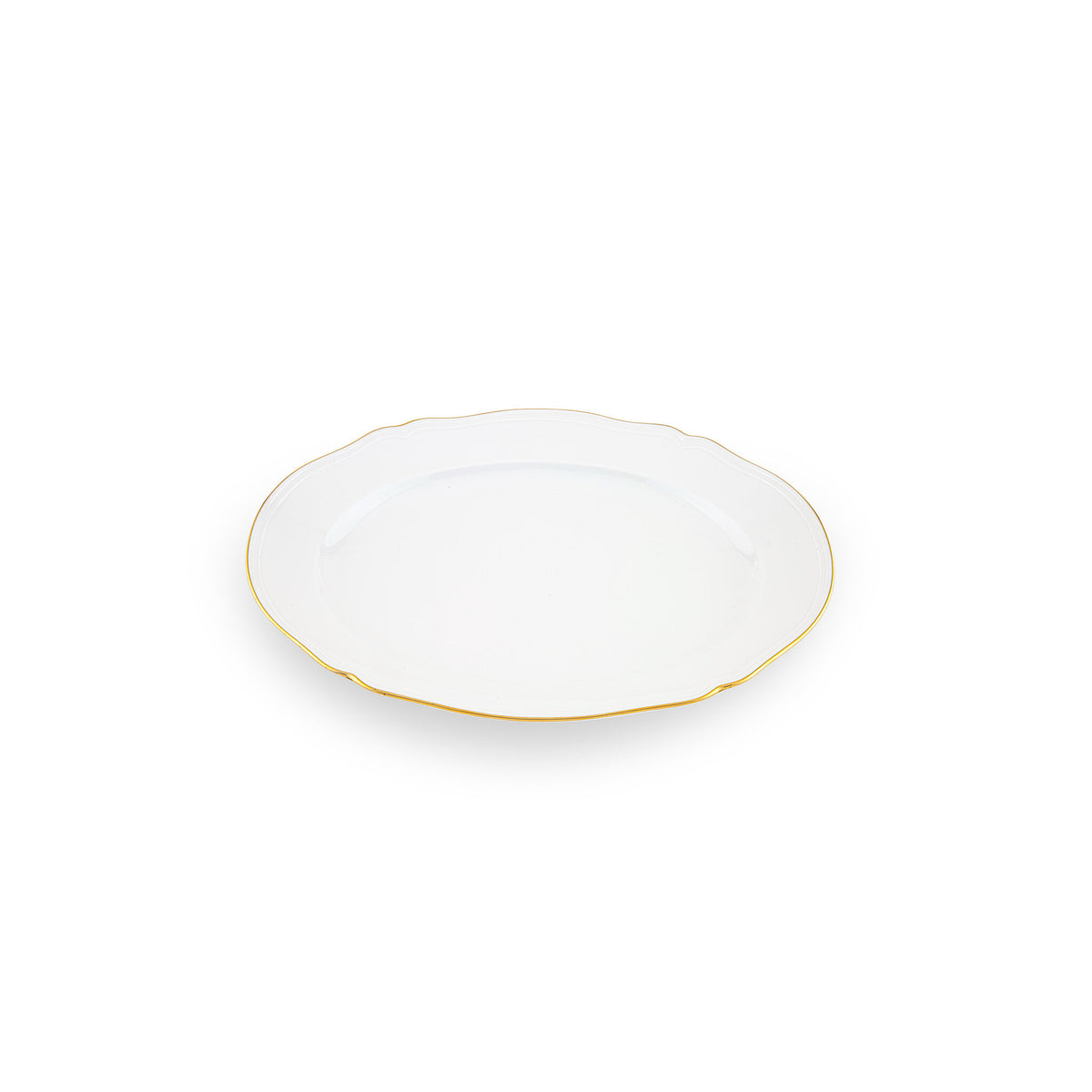 Ginori 1735 Corona Large Oval Platter, Gold, view 2