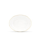 Ginori 1735 Corona Large Oval Platter, Gold