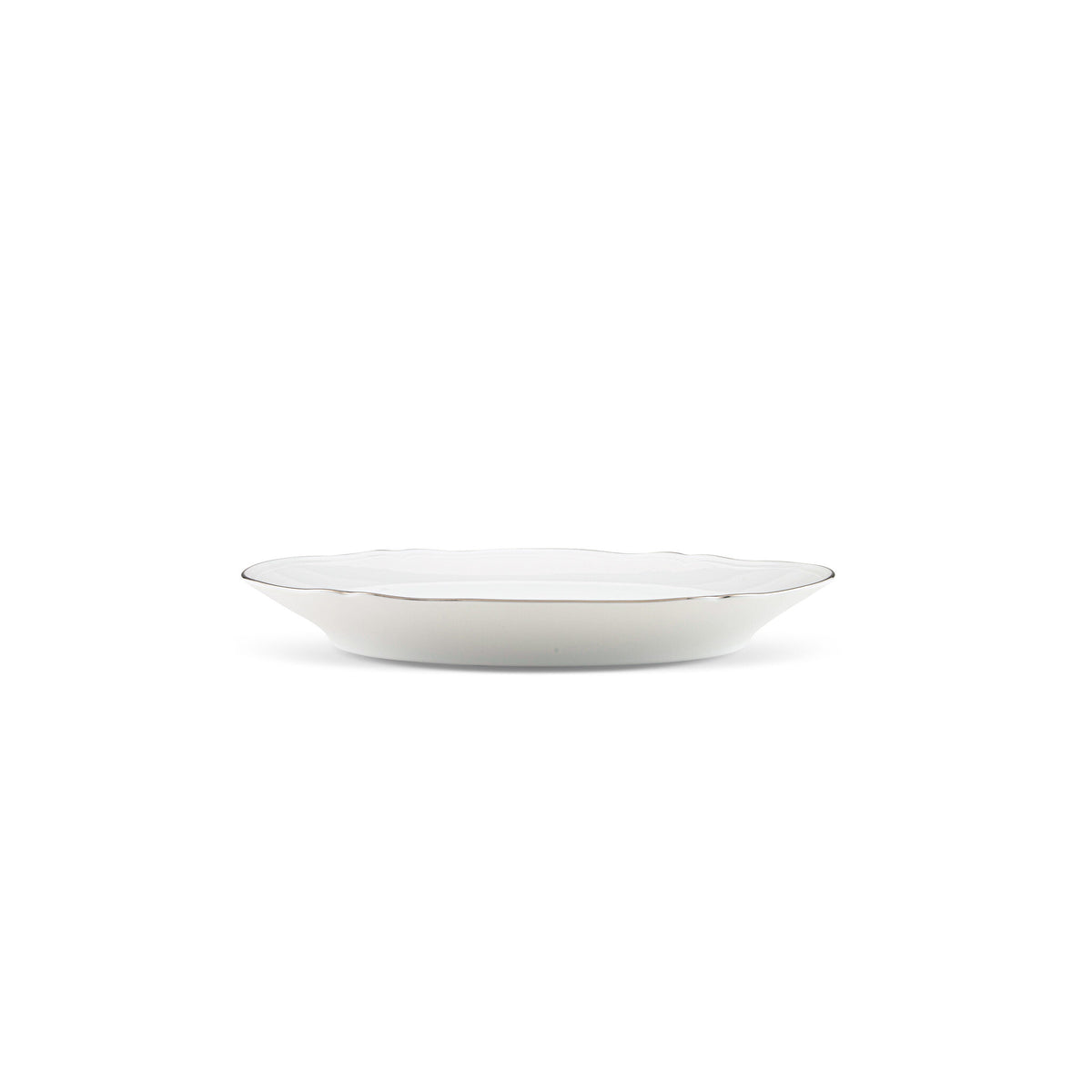 Ginori 1735 Corona Large Oval Platter, Platinum, view 4