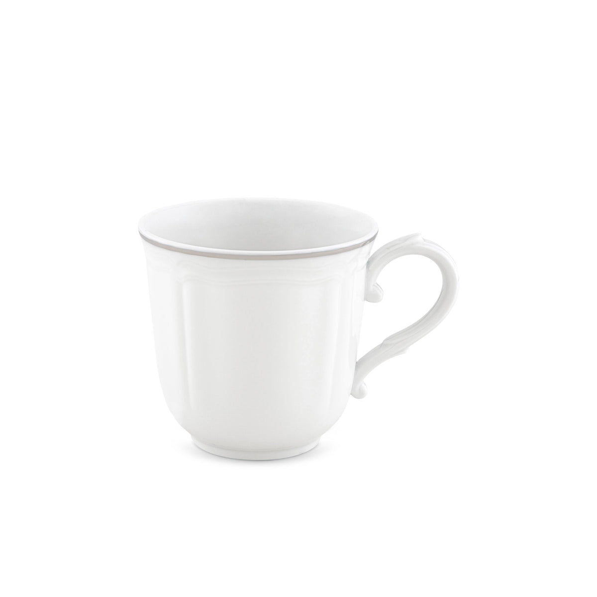 Ginori 1735 Corona Mug, Platinum