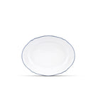 Ginori 1735 Corona Oval Platter, Cobalt Blue