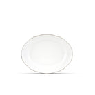 Ginori 1735 Corona Oval Platter, Platinum