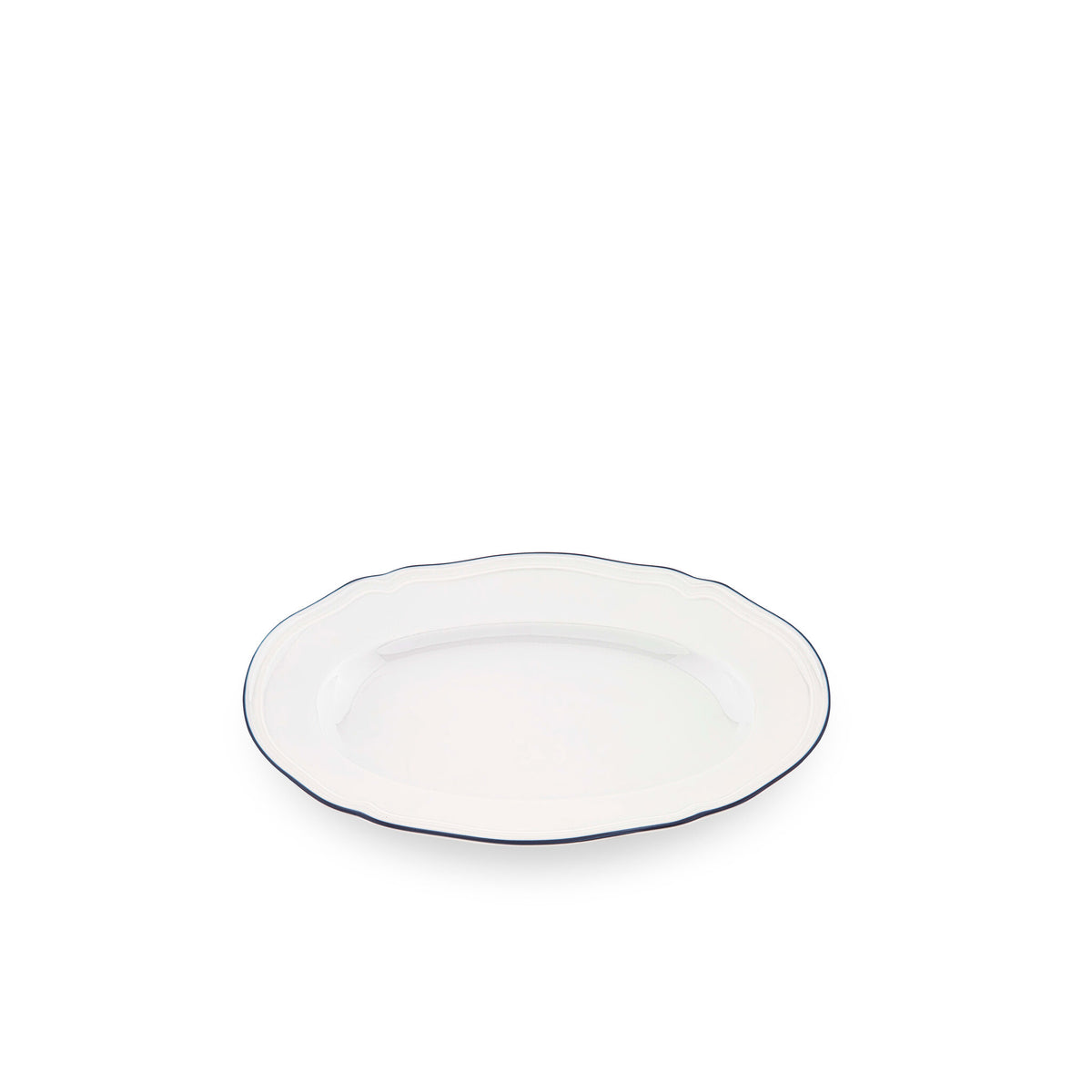 Ginori 1735 Corona Pickle Dish, Cobalt Blue, view 2